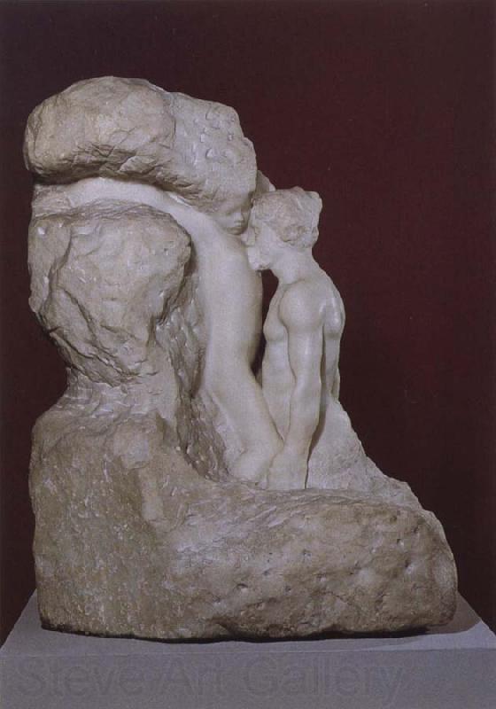 Auguste Rodin Man and his Thought France oil painting art